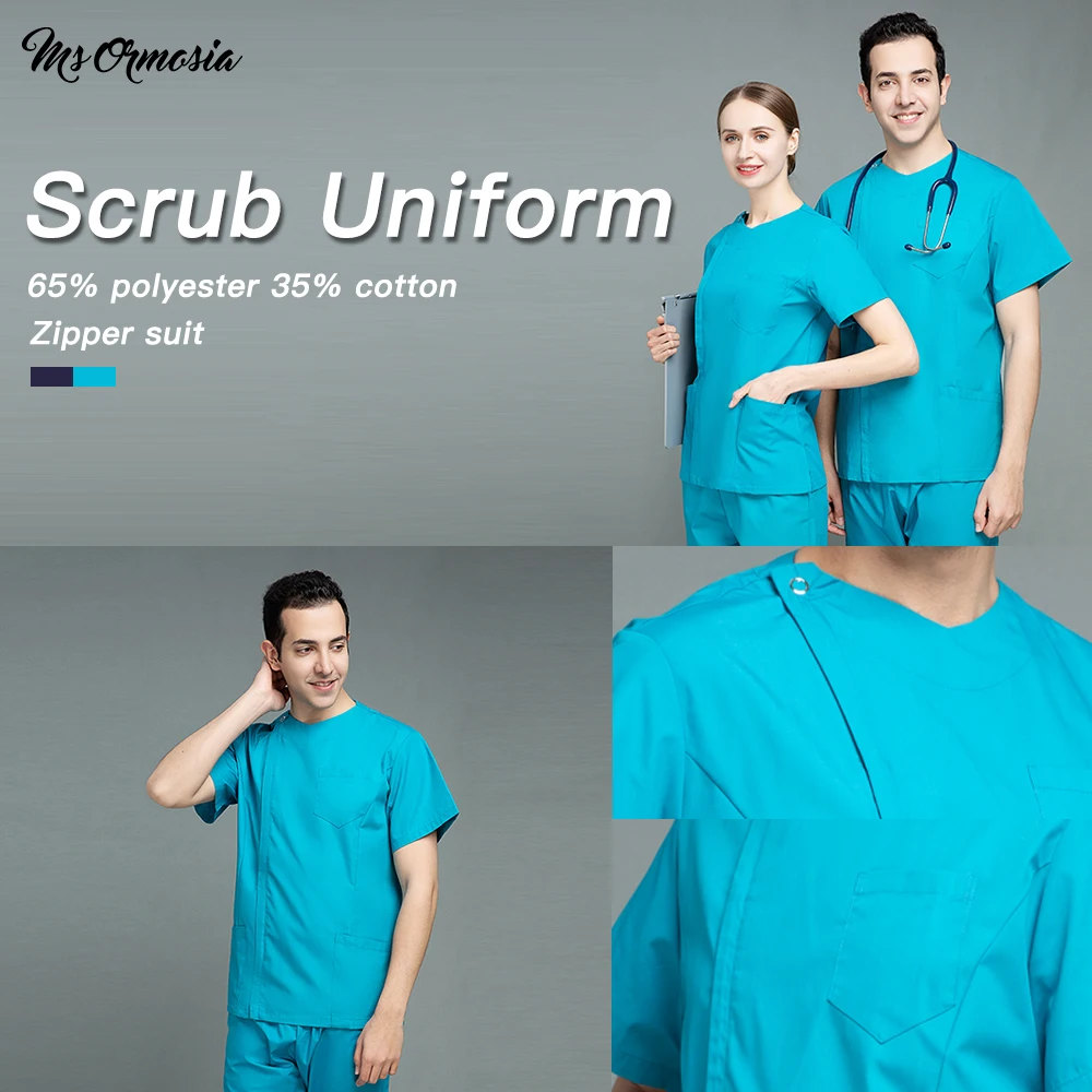 Solid Color Beauty Salon Nursing Uniform Jogging Pants Spa Uniform Pet Hospital Doctor Scrubs Women Uniform Dentist Work Clothes
Solid Color Beauty Salon Nursing Uniform Jogging Pants Spa Uniform Pet Hospital Doctor Scrubs Women Uniform Dentist Work Clothes