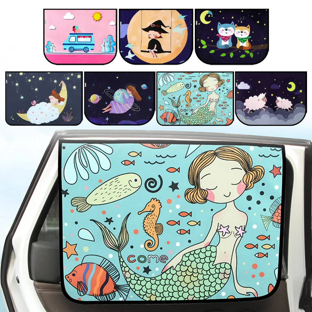 Magnetic UV Protect Curtain Side Window Sunshade Cover For Baby Kids Cute Cartoon Car Styling Universal Car Sun Shade Cover
Magnetic UV Protect Curtain Side Window Sunshade Cover For Baby Kids Cute Cartoon Car Styling Universal Car Sun Shade Cover