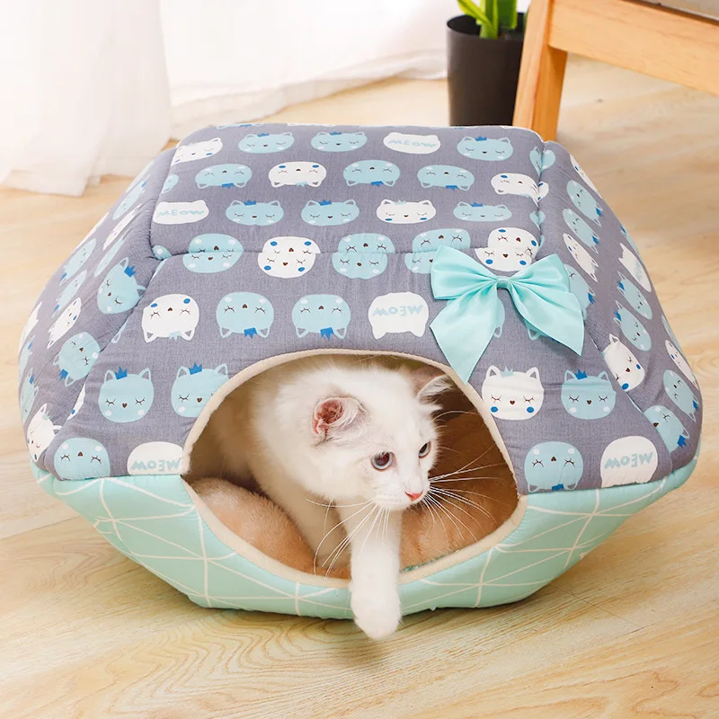 Cat Sleeping Bag Color Matching Nordic Style Closed Cat Litter Dual-use Variable Pet Litter Cat Litter Cat Accessories Pet Beds
Cat Sleeping Bag Color Matching Nordic Style Closed Cat Litter Dual-use Variable Pet Litter Cat Litter Cat Accessories Pet Beds