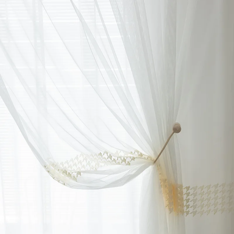 Modern Light Luxury Nordic Embroidered Window Screen Bedroom Living Room Balcony Curtain
Modern Light Luxury Nordic Embroidered Window Screen Bedroom Living Room Balcony Curtain