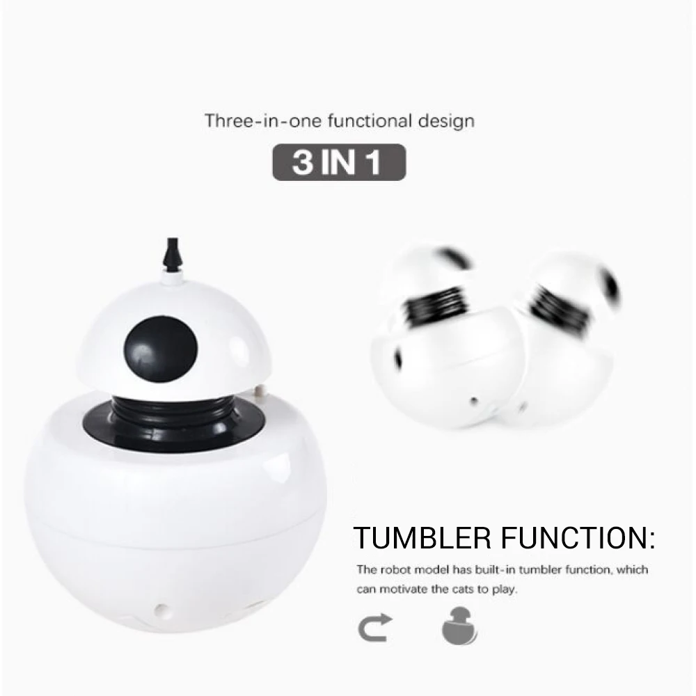 Pet Cat Funny Tumbler Laser Electric Multi Functional Interactive Cat Dog Toys Balls Leakage Food Toys Creative Toys
Pet Cat Funny Tumbler Laser Electric Multi Functional Interactive Cat Dog Toys Balls Leakage Food Toys Creative Toys