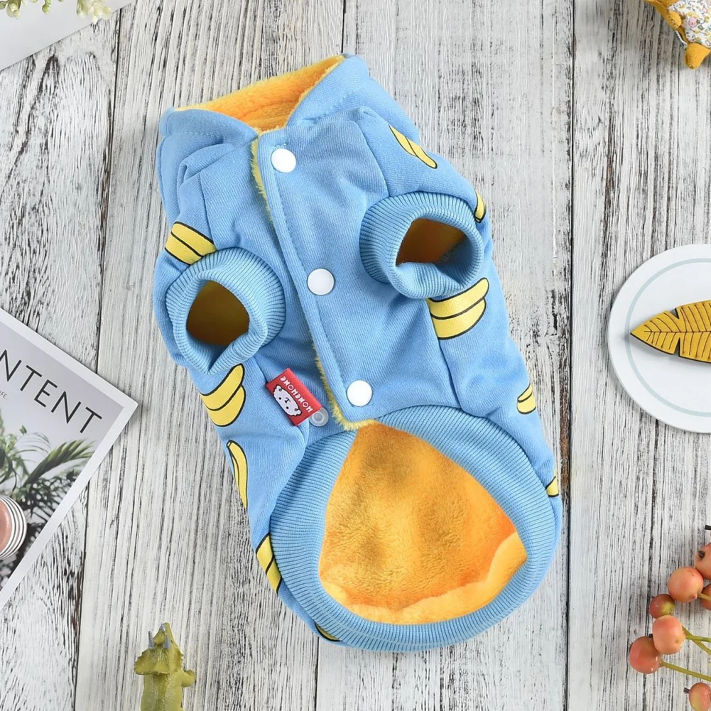Cute Pet Dog Hoodies Sweater with Cute Banana Fleece Dog Hoodies Coat Jacket Costume For Dog French Bulldog Chihuahua 
Cute Pet Dog Hoodies Sweater with Cute Banana Fleece Dog Hoodies Coat Jacket Costume For Dog French Bulldog Chihuahua