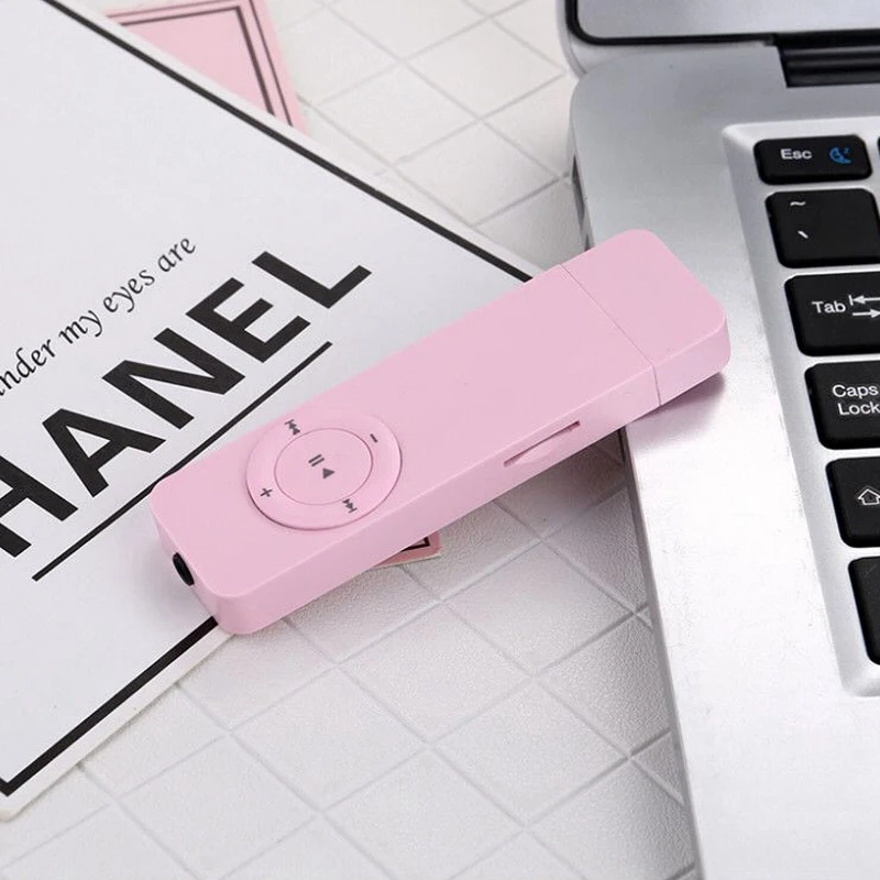 Горячая 3c-портативный USB Спорт U диск мини Mp3 музыкальный плеер Поддержка 32 Гб TF