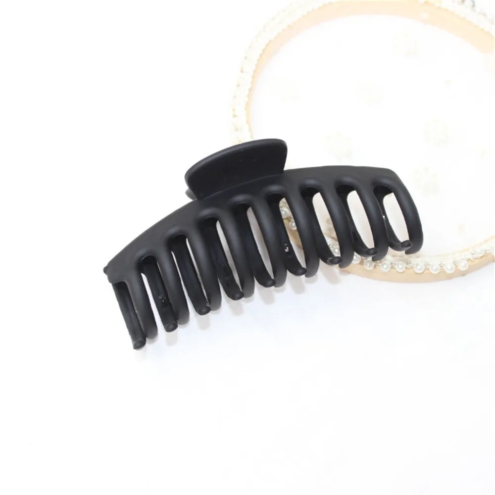 Korean Fashion Solid Big Hair Claws Elegant Frosted Acrylic Clips Hairpins Barrette Headwear for Women Girls Pure Color Hot Sale
Korean Fashion Solid Big Hair Claws Elegant Frosted Acrylic Clips Hairpins Barrette Headwear for Women Girls Pure Color Hot Sale