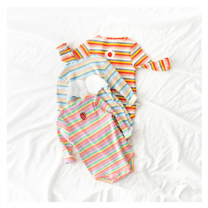 Knitted Newborn Baby Romper Autumn Long Sleeve Baby Girl Romper Angle Wing Infant Jumpsuit Cotton Toddler Clothes For Kids 0-2Y
Knitted Newborn Baby Romper Autumn Long Sleeve Baby Girl Romper Angle Wing Infant Jumpsuit Cotton Toddler Clothes For Kids 0-2Y