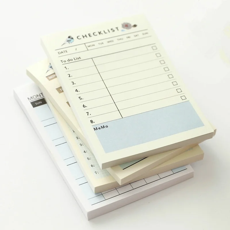 1pc 10.2*7.2cm Memo Pad Office Staff Weekly Monthly Work Planner Book Diary Notebook Agenda for Kids Students School Supplies
1pc 10.2*7.2cm Memo Pad Office Staff Weekly Monthly Work Planner Book Diary Notebook Agenda for Kids Students School Supplies