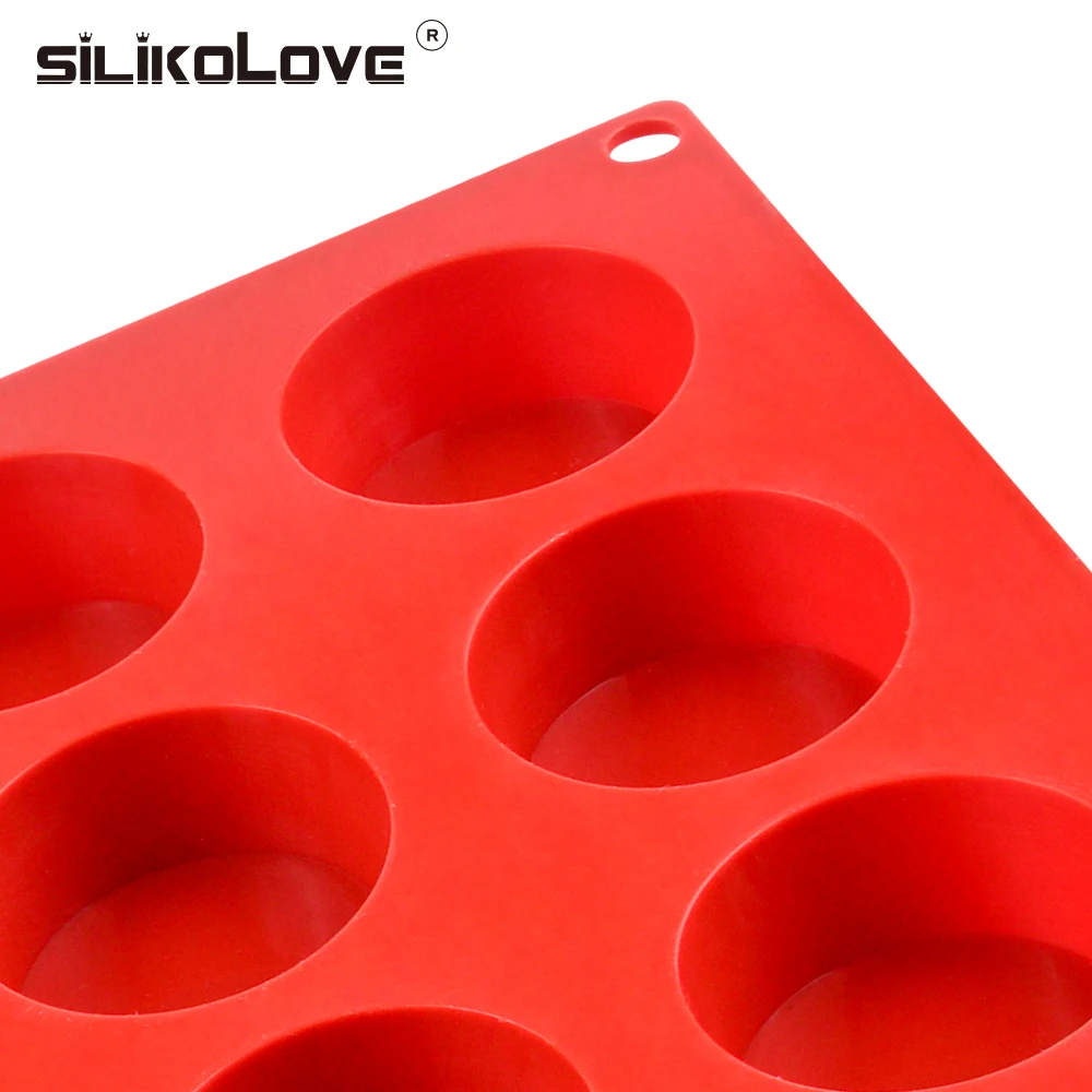 

SILIKOLOVE 15 Holes Cylinder Silicone Molds for Baking Chocolate Candy Muffin Cupcake Brownie Cake Pudding DIY Bakeware Tools