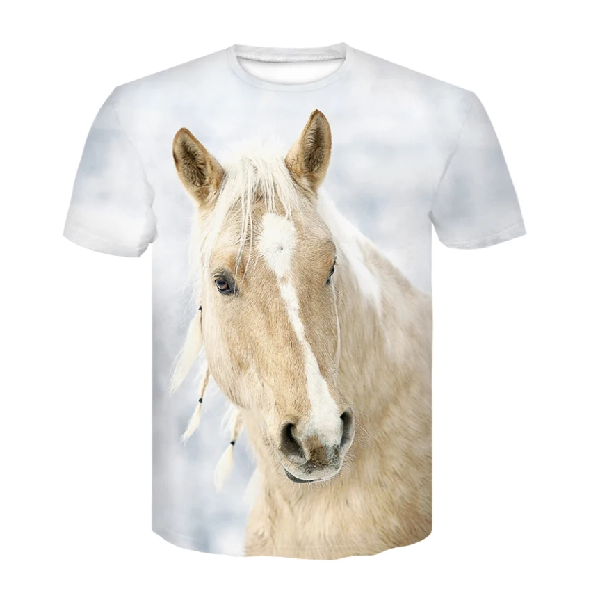 Black Cool Horse Head Animal Print Short sleeve T-shirt 2020 Summer men's clothing plus size full print t shirt
Black Cool Horse Head Animal Print Short sleeve T-shirt 2020 Summer men's clothing plus size full print t shirt
