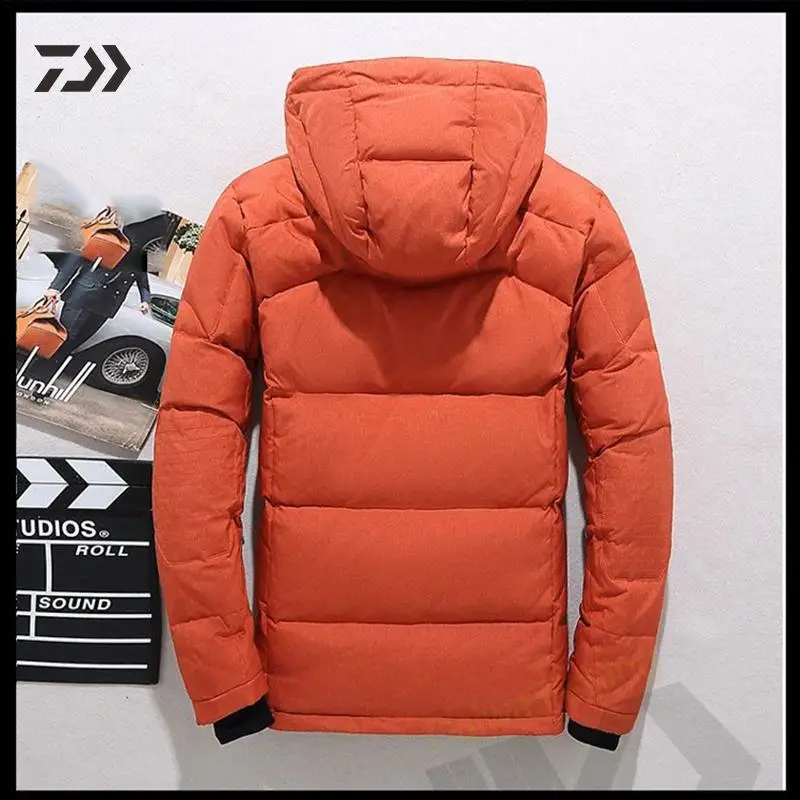 Daiwa Fishing Clothing Winter White Duck Down Warm Thick Fleece High Quality Thermal Daiwa Fishing Hoodie Men Outdoor Sport 
Daiwa Fishing Clothing Winter White Duck Down Warm Thick Fleece High Quality Thermal Daiwa Fishing Hoodie Men Outdoor Sport