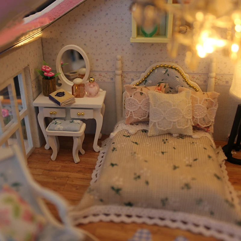 Music Doll House Diy Miniature 3D Wooden Miniaturas Dollhouse Furniture Building villa Kits Toys for Children Christmas Gifts
Music Doll House Diy Miniature 3D Wooden Miniaturas Dollhouse Furniture Building villa Kits Toys for Children Christmas Gifts