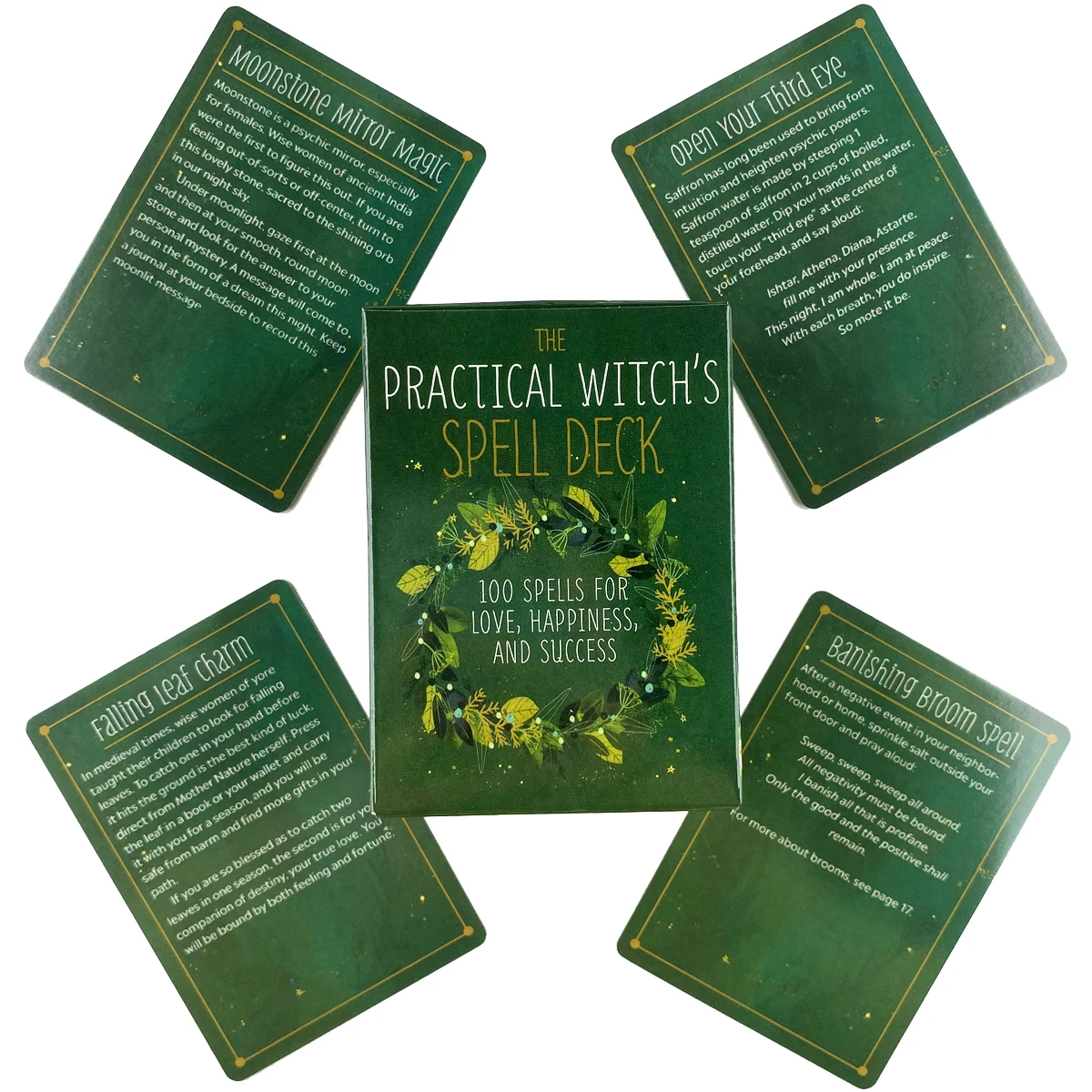 The Practical Witch Spell Tarot Deck Leisure Party Table Game High Quality Fortune-telling Prophecy Oracle Cards With Guide Book
The Practical Witch Spell Tarot Deck Leisure Party Table Game High Quality Fortune-telling Prophecy Oracle Cards With Guide Book