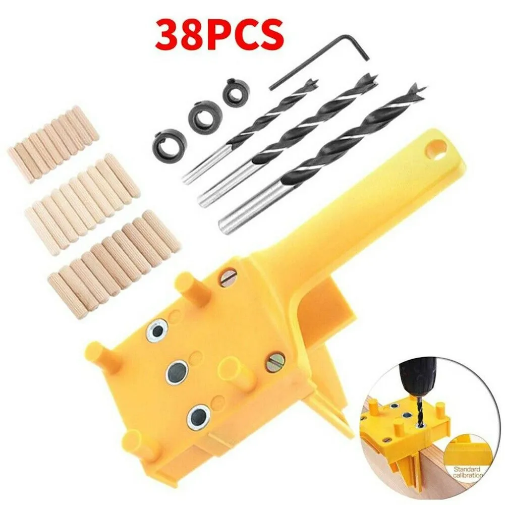 38-piece Drilling Locator 7.87x2.76 Inches Drill Pin Guide Sleeve Hand-held Fixture
38-piece Drilling Locator 7.87x2.76 Inches Drill Pin Guide Sleeve Hand-held Fixture