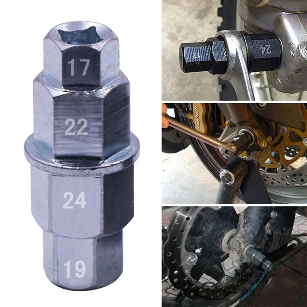 Motorbike Wheels Steel Motorcycle Front Axle Socket Driver Spanner Spindle Sleeve Auto Hex Key 17mm 19mm 22mm 24mm Wholesale
Motorbike Wheels Steel Motorcycle Front Axle Socket Driver Spanner Spindle Sleeve Auto Hex Key 17mm 19mm 22mm 24mm Wholesale