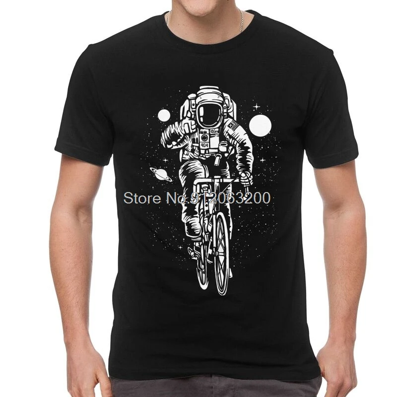 Astronaut MTB Cyclist T Shirt Men Short Sleeve Cotton T-shirts Mountain Bike Bicycle Cycling Biking Tee Tops Novelty Tshirt Gift 
Astronaut MTB Cyclist T Shirt Men Short Sleeve Cotton T-shirts Mountain Bike Bicycle Cycling Biking Tee Tops Novelty Tshirt Gift