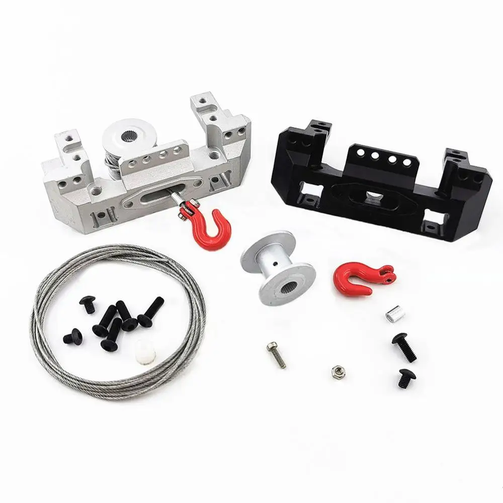 25T Servo Winch Set RC Car Upgrade Accessories For 1/10 Rc Crawler Car Axial Scx10 90046 D90 Traxxas Trx4 Ford Mst Cfx Jimny Vs4
25T Servo Winch Set RC Car Upgrade Accessories For 1/10 Rc Crawler Car Axial Scx10 90046 D90 Traxxas Trx4 Ford Mst Cfx Jimny Vs4