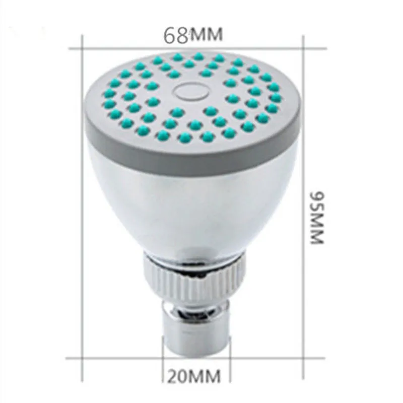 Shower Head ABS Chrome Handheld Water Saving Rround Shower Faucet Head Universal Bathroom SPA Shower Head 
Shower Head ABS Chrome Handheld Water Saving Rround Shower Faucet Head Universal Bathroom SPA Shower Head
