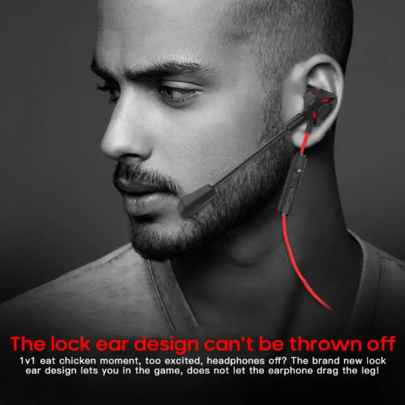 Portable Dynamic Noise Canceling In-Ear Wired Call Earphones Gaming Computer Earbuds With Dual Mic Professional Sport Headset
Portable Dynamic Noise Canceling In-Ear Wired Call Earphones Gaming Computer Earbuds With Dual Mic Professional Sport Headset