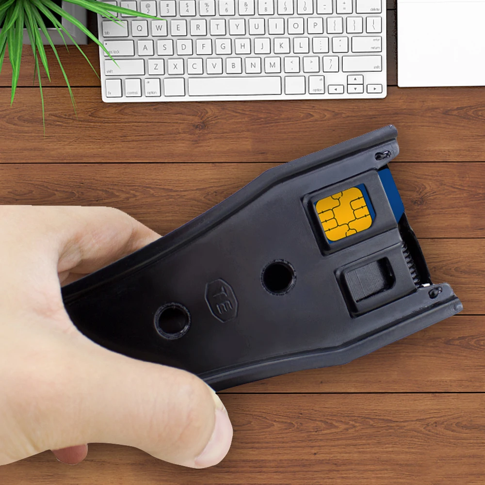 STIGER Dual 2 In 1 Nano/Micro SIM Card Cutter Tool With Nano-Micro Micro-Standard Nano To Standard Sim Adapters
STIGER Dual 2 In 1 Nano/Micro SIM Card Cutter Tool With Nano-Micro Micro-Standard Nano To Standard Sim Adapters