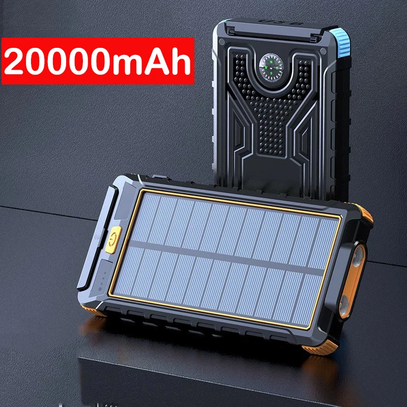 20000mAh Solar Power Bank for Xiaomi Huawei iPhone Samsung Powerbank Portable Solar Charger External Battery Pack Bank Poverbank
20000mAh Solar Power Bank for Xiaomi Huawei iPhone Samsung Powerbank Portable Solar Charger External Battery Pack Bank Poverbank