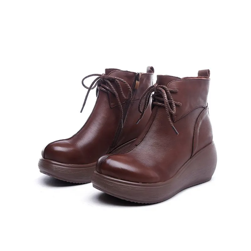 Short boot women autumn winter new leather retro casual fashion women boot side zipper thick bottom non-slip short boot women
Short boot women autumn winter new leather retro casual fashion women boot side zipper thick bottom non-slip short boot women