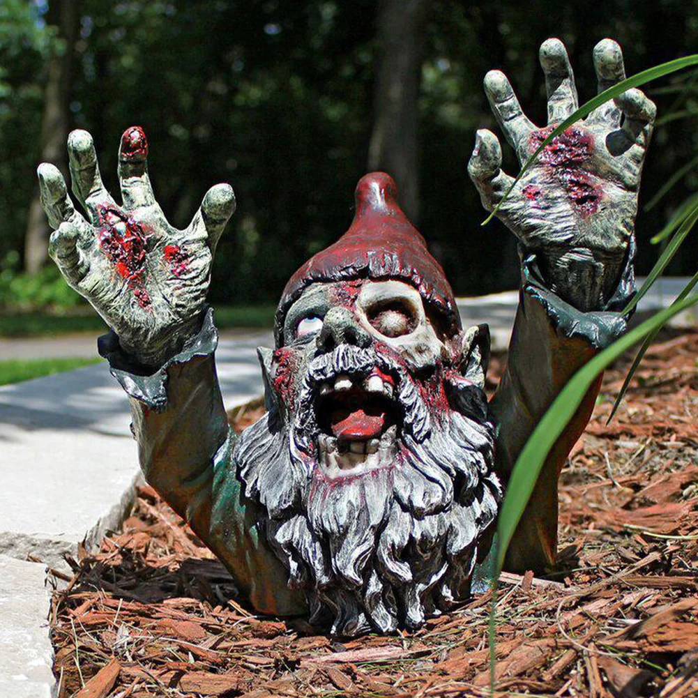 Pop Up Zombie Gnome Garden Statues Outdoor Gardening Dwarf Ornaments Dwarf Scary Garden Home Sculptures Decoartion Resin Crafts
Pop Up Zombie Gnome Garden Statues Outdoor Gardening Dwarf Ornaments Dwarf Scary Garden Home Sculptures Decoartion Resin Crafts