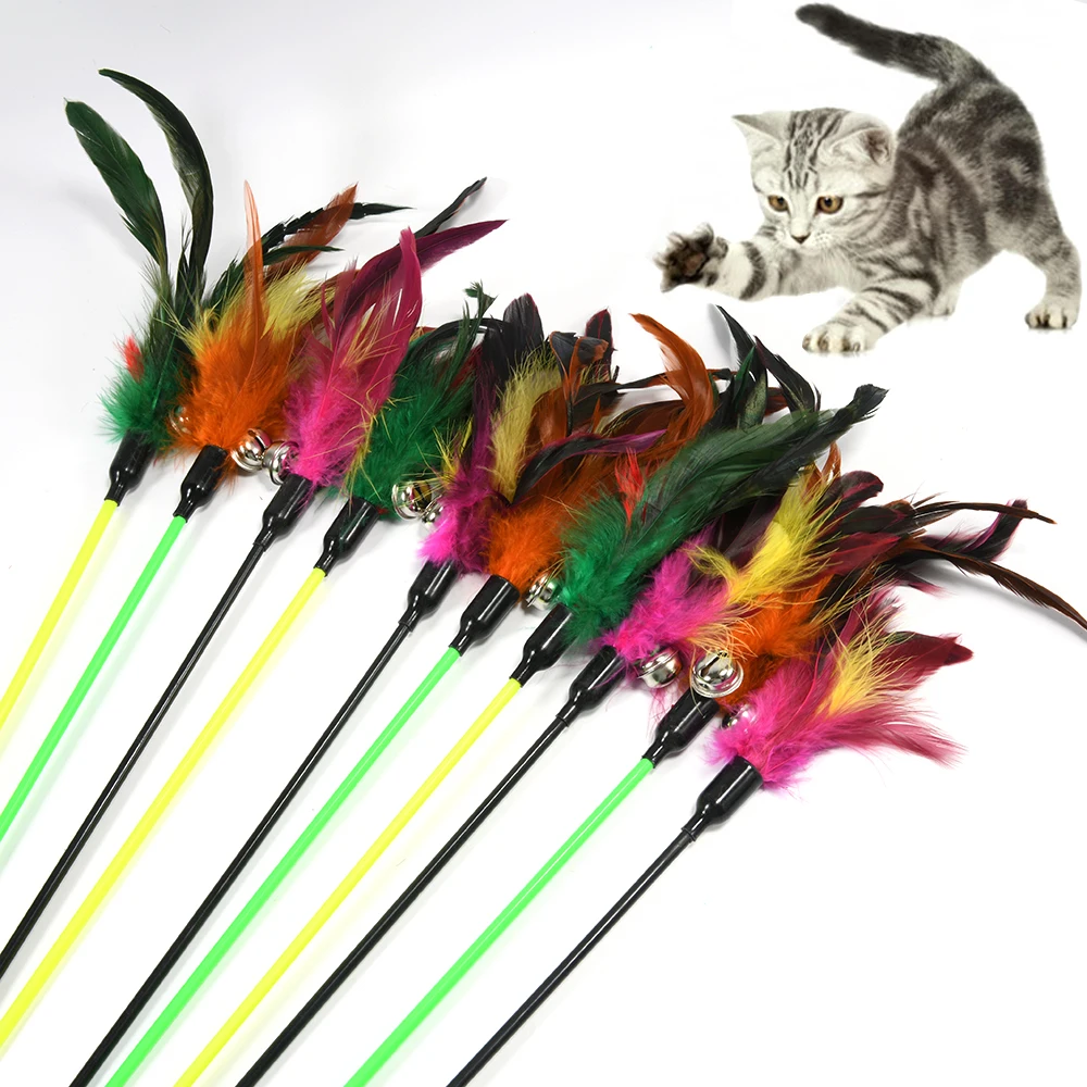 1 шт. разноцветная игрушка для кошек случайный цвет | Дом и сад