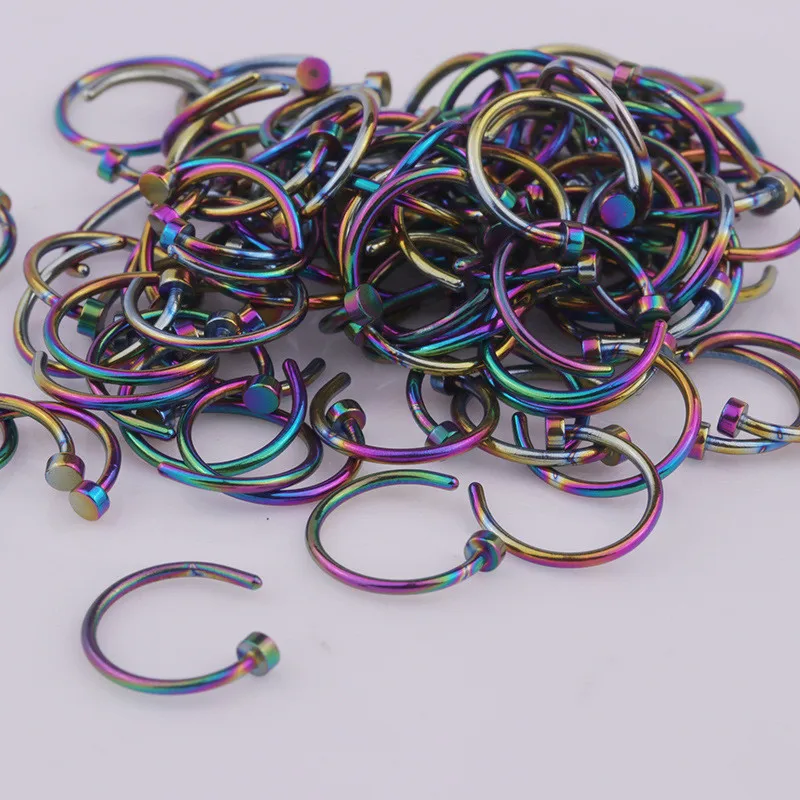 1pc/lot 6/8/10mm Punk Stainless Steel Fake Nose Ring C Clip Lip Ring Earring Helix Rook Tragus Faux Septum Body Piercing Jewelry
1pc/lot 6/8/10mm Punk Stainless Steel Fake Nose Ring C Clip Lip Ring Earring Helix Rook Tragus Faux Septum Body Piercing Jewelry