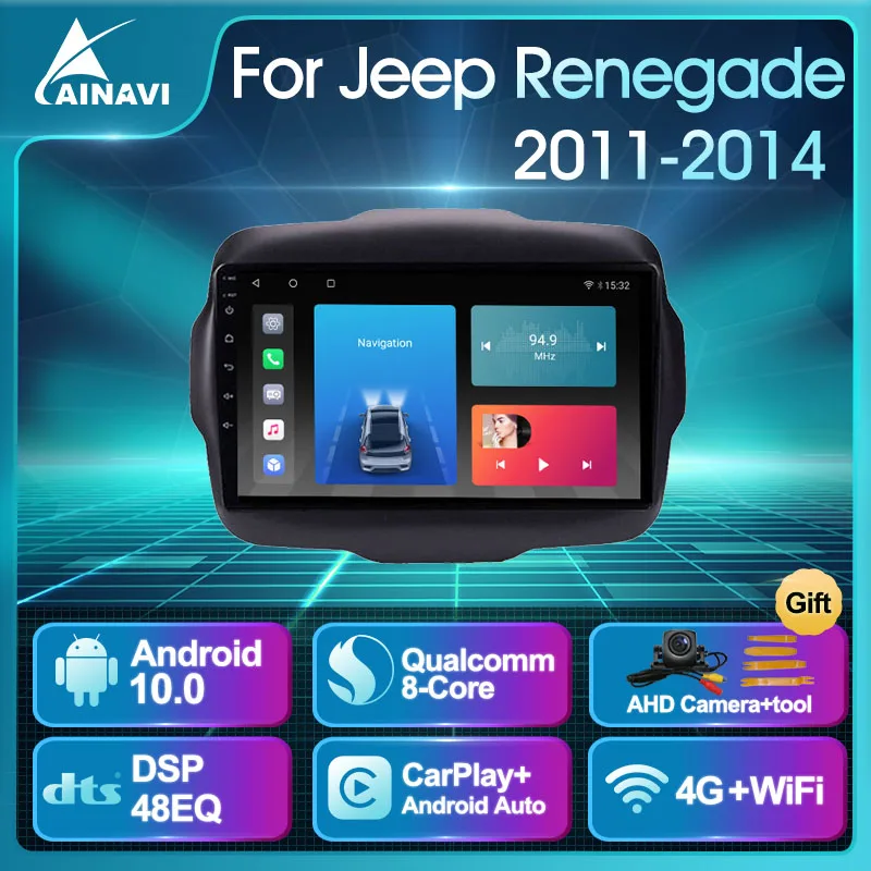 Автомобильный радиоприемник Android 10 QLED экран для Jeep Renegade 2016-2018 автомобильный стерео Мультимедийный видеоплеер навигация GPS Carplay No 2din
Автомобильный радиоприемник Android 10 QLED экран для Jeep Renegade 2016-2018 автомобильный стерео Мультимедийный видеоплеер навигация GPS Carplay No 2din