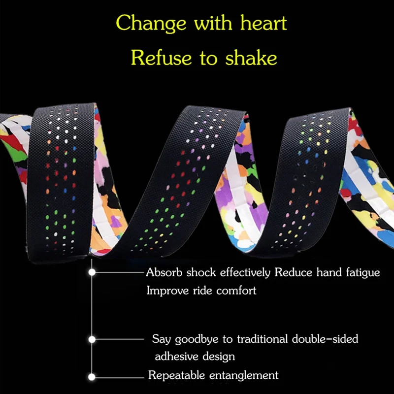 Soft Road Bike Bicycle Handlebar Cork EVA PU Bar Tape Professional Cycling Damping Anti-Vibration Wrap With 2 Bar Plug 
Soft Road Bike Bicycle Handlebar Cork EVA PU Bar Tape Professional Cycling Damping Anti-Vibration Wrap With 2 Bar Plug