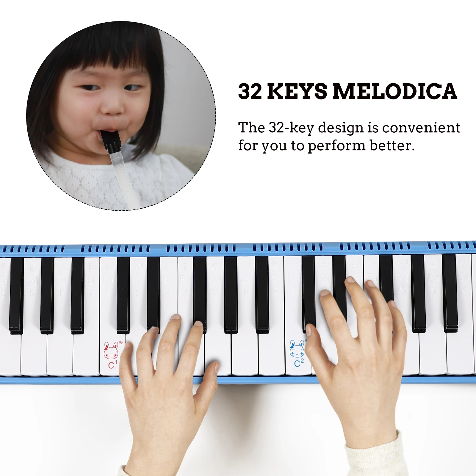 1 Set Of 32 Keys Melodica Kids Piano Style Melodica Funny Children Musical Toy
1 Set Of 32 Keys Melodica Kids Piano Style Melodica Funny Children Musical Toy