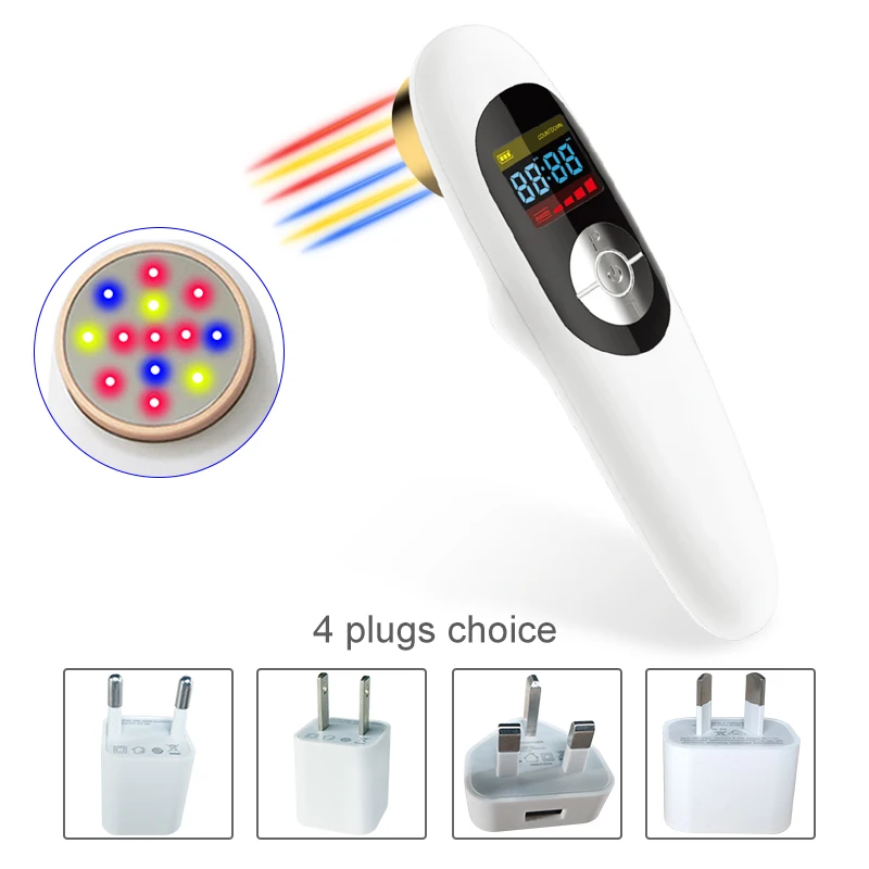 Portable Low Level Cold Laser Therapy Device for Pain Relief Infrared Prostate Treatment 808nm 650nm Physical Therapy Equipment
Portable Low Level Cold Laser Therapy Device for Pain Relief Infrared Prostate Treatment 808nm 650nm Physical Therapy Equipment