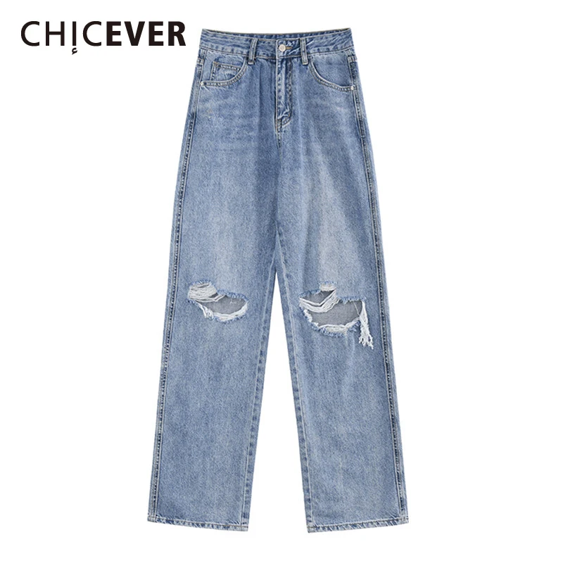 CHICEVER уличная одежда синие повседневные однотонные свободные брюки из денима с дырками женские осенние стильные брюки с высокой талией 2021
CHICEVER уличная одежда синие повседневные однотонные свободные брюки из денима с дырками женские осенние стильные брюки с высокой талией 2021