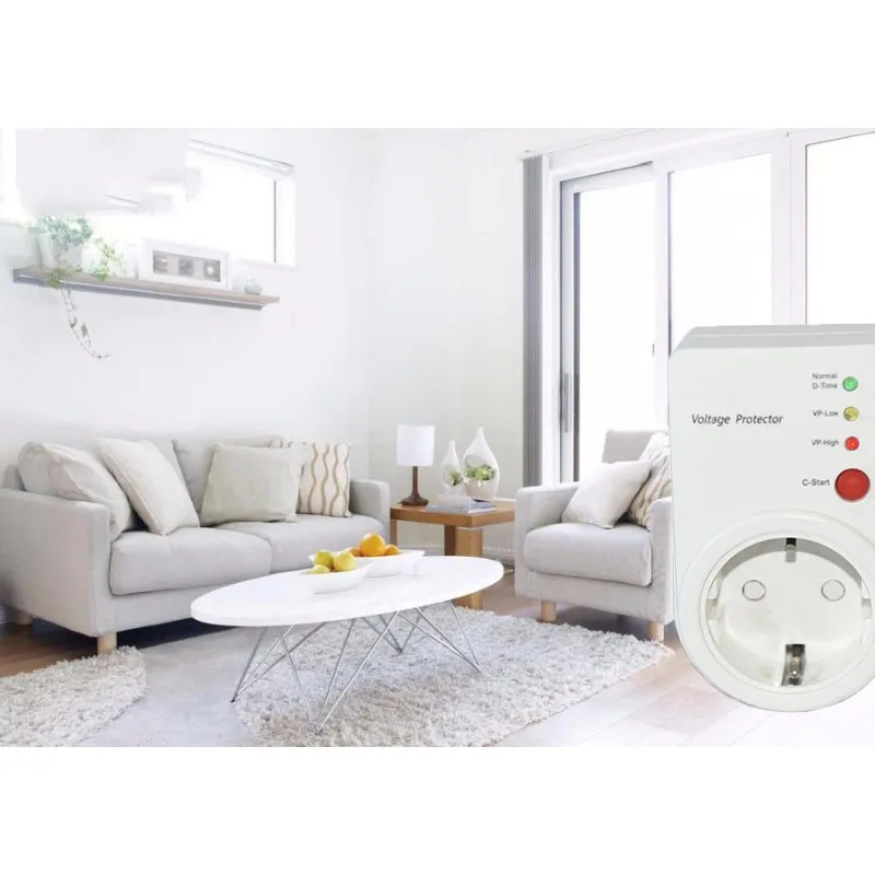 Automatic Voltage Protector Switcher 15A 220V Power Surge Protection German EU Socket-Type Household Appliances Voltage Safety
Automatic Voltage Protector Switcher 15A 220V Power Surge Protection German EU Socket-Type Household Appliances Voltage Safety