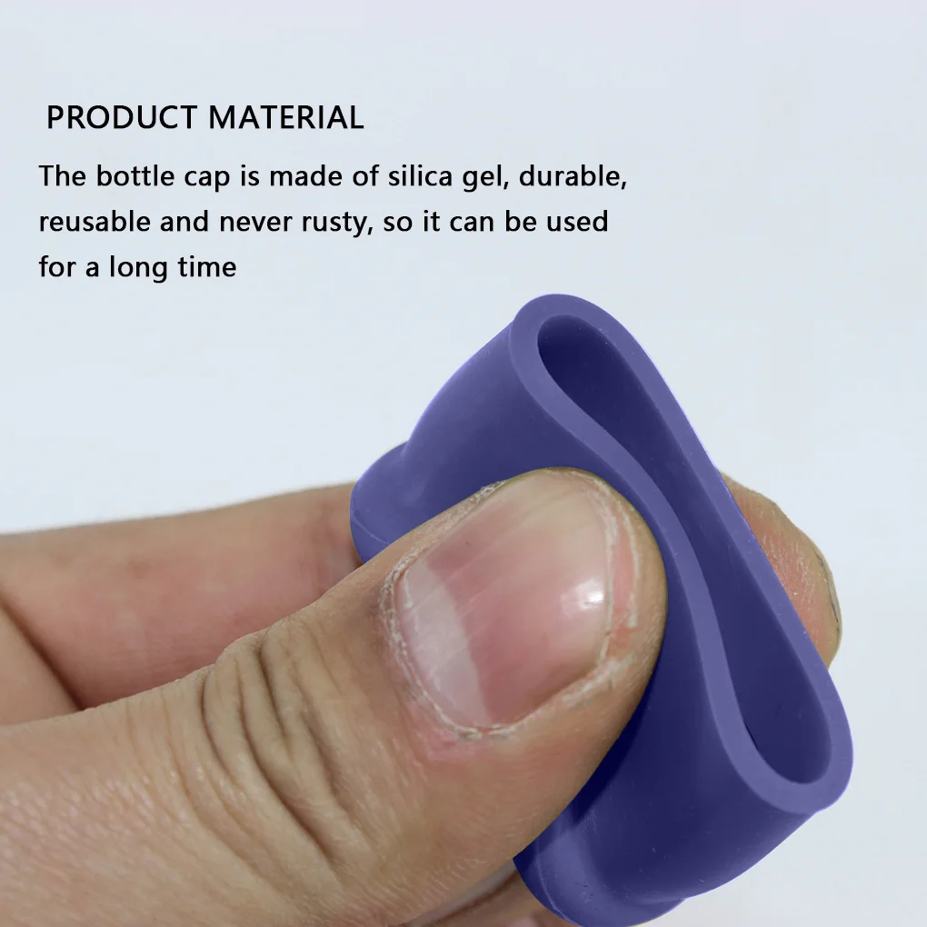 Silicone Bottle Caps Beer Beverage Cover Coke Soda Leak Free Champagne Wine Stopper Saver Stopper Kitchen Bar Bottle Cork
Silicone Bottle Caps Beer Beverage Cover Coke Soda Leak Free Champagne Wine Stopper Saver Stopper Kitchen Bar Bottle Cork