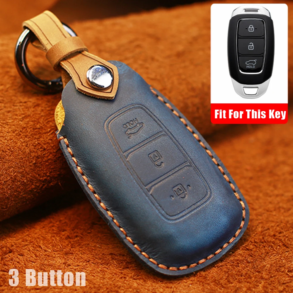 Leather Car Key Case Cover For Hyundai Kona 2017 I30 Ix35 Solaris Azera ELANTRA GRANDEUR IG 3Button Key Case Cover Shell
Leather Car Key Case Cover For Hyundai Kona 2017 I30 Ix35 Solaris Azera ELANTRA GRANDEUR IG 3Button Key Case Cover Shell