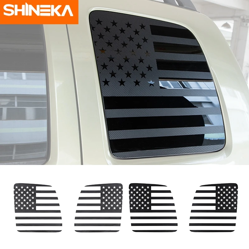 Декоративные наклейки SHINEKA на заднее стекло автомобиля, США, внешние аксессуары для Jeep Liberty 1999-2007, Стайлинг автомобиля
Декоративные наклейки SHINEKA на заднее стекло автомобиля, США, внешние аксессуары для Jeep Liberty 1999-2007, Стайлинг автомобиля