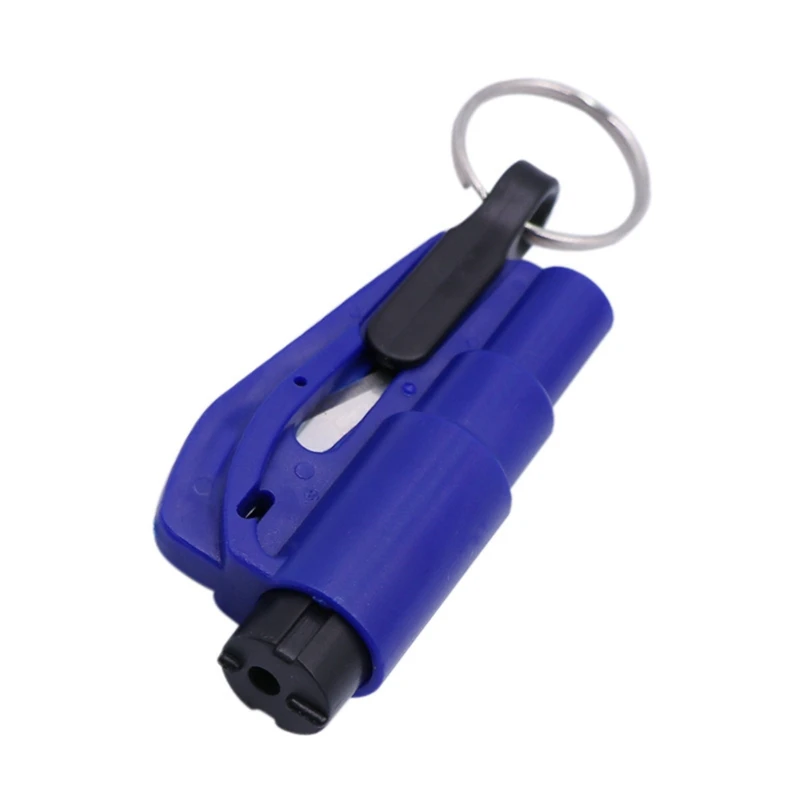 3 in 1 Car Safety Hammer Keychain Spring Type Escape Hammer Window Breaker Seat Belt Cutter Keychain Auto Car Safety Hammer
3 in 1 Car Safety Hammer Keychain Spring Type Escape Hammer Window Breaker Seat Belt Cutter Keychain Auto Car Safety Hammer