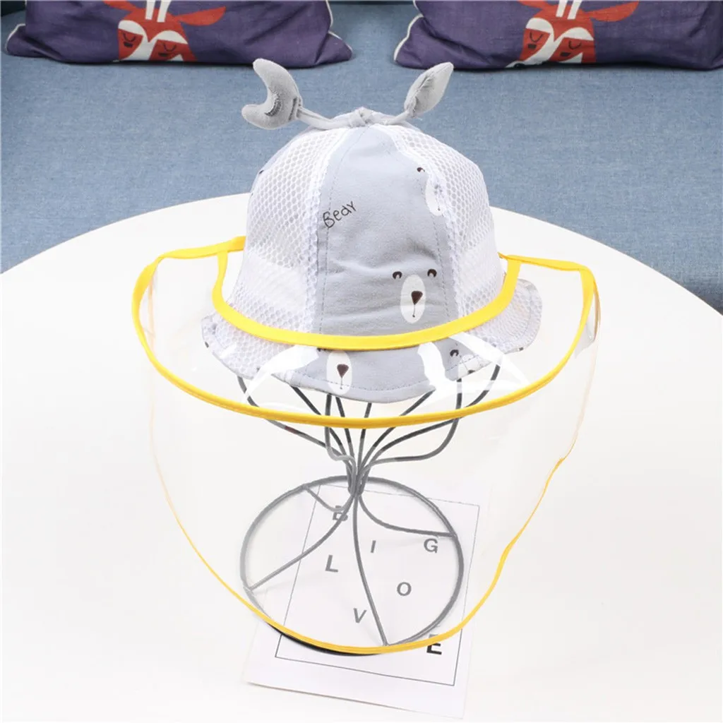 Kids Boys Girls Anti-spitting Protective Hat Dustproof Cover Casquette Cap Hat 
Kids Boys Girls Anti-spitting Protective Hat Dustproof Cover Casquette Cap Hat