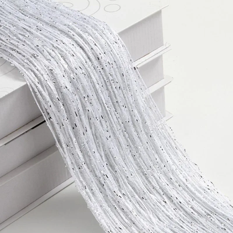 200x100 cm Luxury Crystal Curtain Flash Line Shiny Tassel String Door Curtain Window Room Divider Home Decoration
200x100 cm Luxury Crystal Curtain Flash Line Shiny Tassel String Door Curtain Window Room Divider Home Decoration