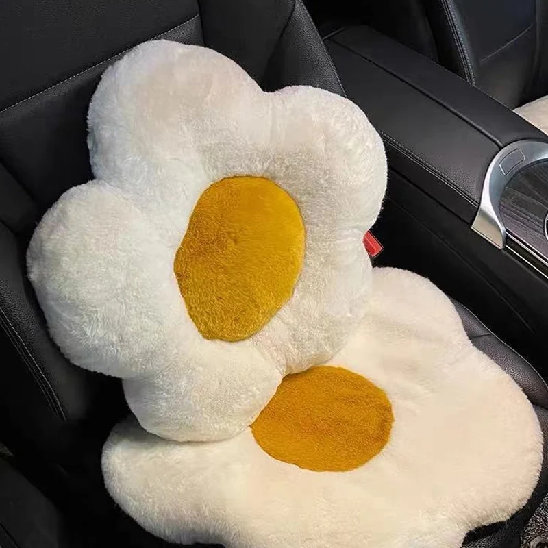 Car Cushion Car Seat Pillow Lumbar Support Cute Flower Cushion Soft Back Pillow Universal Travel Seat Support Car Accessories
Car Cushion Car Seat Pillow Lumbar Support Cute Flower Cushion Soft Back Pillow Universal Travel Seat Support Car Accessories