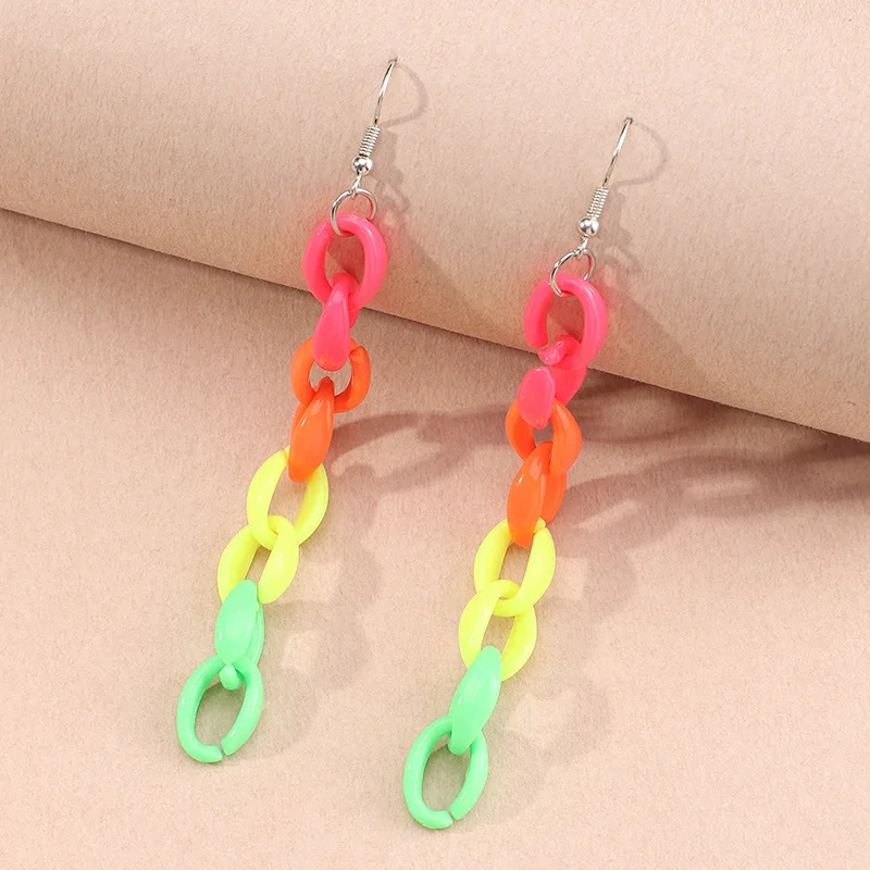 Simple personality geometric square earrings Creative color resin chain long earrings for women fashion babygirl earring jewelry
Simple personality geometric square earrings Creative color resin chain long earrings for women fashion babygirl earring jewelry