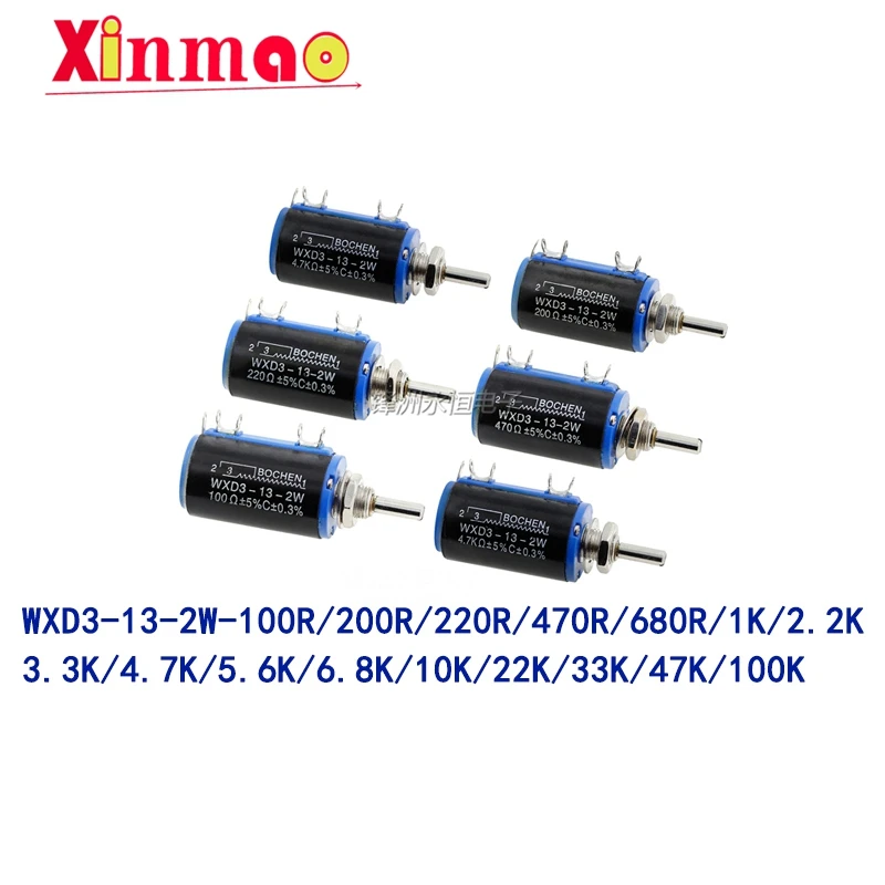 1 шт. WXD3-13-2W 100r 200r 220r 470r 680r 1K 2,2 K 3,3 K 4,7 K 5,6 K 10K 22K 33K 47K 6,8 K Ом WXD3-13 2 Вт потенциометр с гайкой
1 шт. WXD3-13-2W 100r 200r 220r 470r 680r 1K 2,2 K 3,3 K 4,7 K 5,6 K 10K 22K 33K 47K 6,8 K Ом WXD3-13 2 Вт потенциометр с гайкой