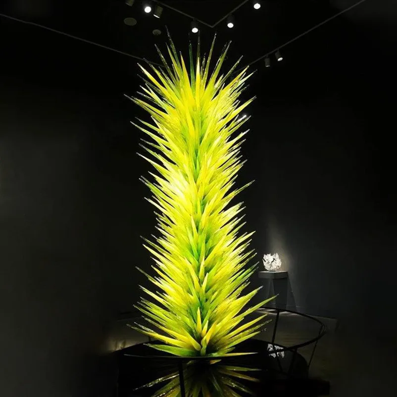 Murano Glass Floor Lamps for Hotel Home Art Decoration Hand Blown Yellow Standing Sculpture 24 by 72 Inches
Murano Glass Floor Lamps for Hotel Home Art Decoration Hand Blown Yellow Standing Sculpture 24 by 72 Inches