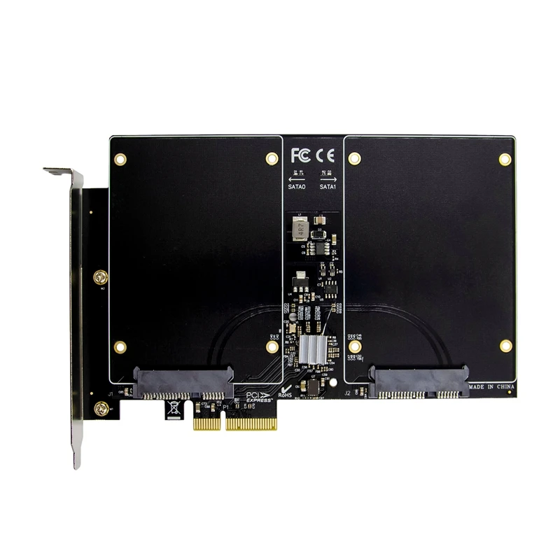 Плата RAID контроллера 88SE9230 PCI-E X2 SATA3.0 совместима с Полноразмерным SSD/HDD 2,5 дюйма для ПК и ноутбуков
Плата RAID контроллера 88SE9230 PCI-E X2 SATA3.0 совместима с Полноразмерным SSD/HDD 2,5 дюйма для ПК и ноутбуков