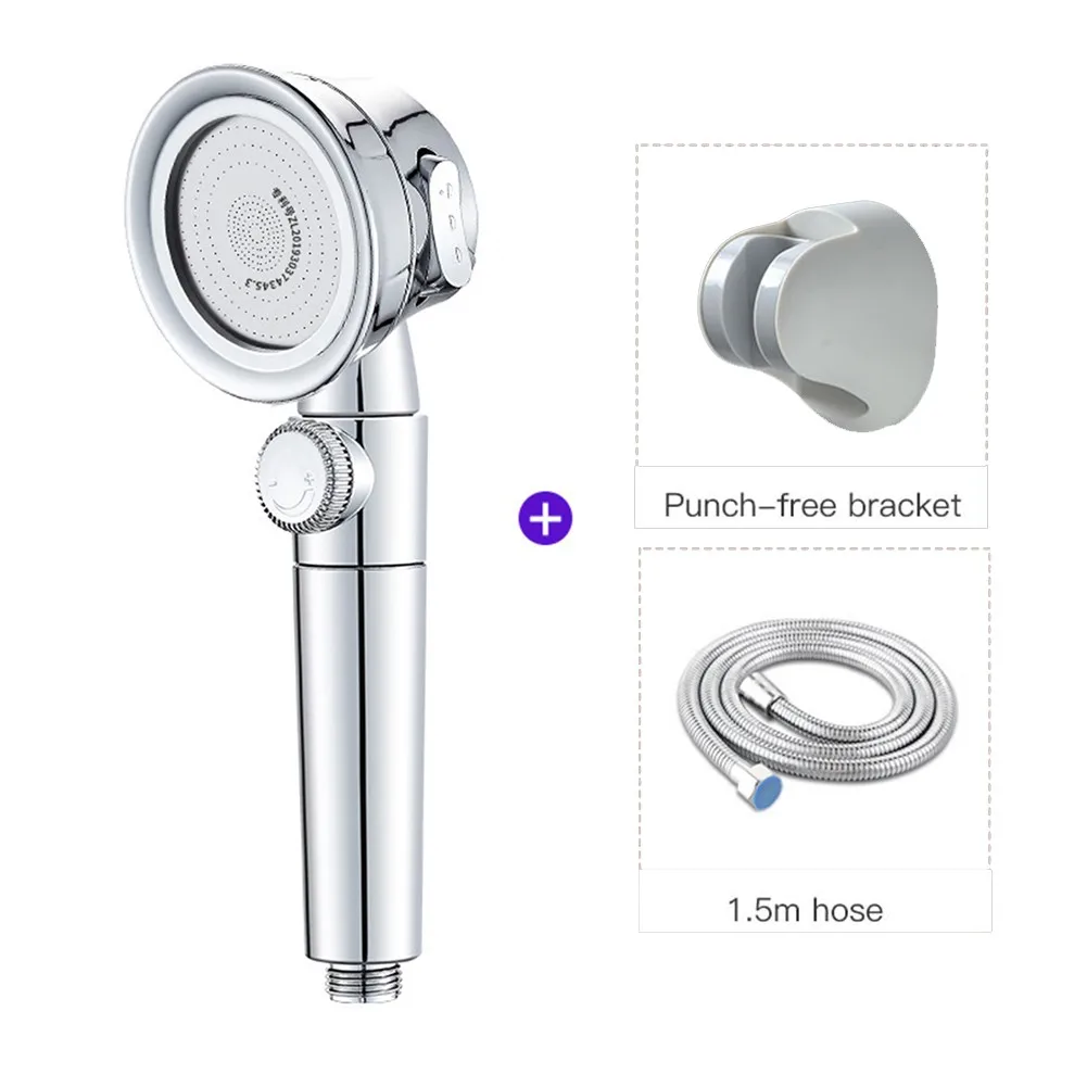 Pressurized Nozzle Handheld Shower Head With Filter Kit Bathroom Accessories High Pressure Water Saving Spray
Pressurized Nozzle Handheld Shower Head With Filter Kit Bathroom Accessories High Pressure Water Saving Spray