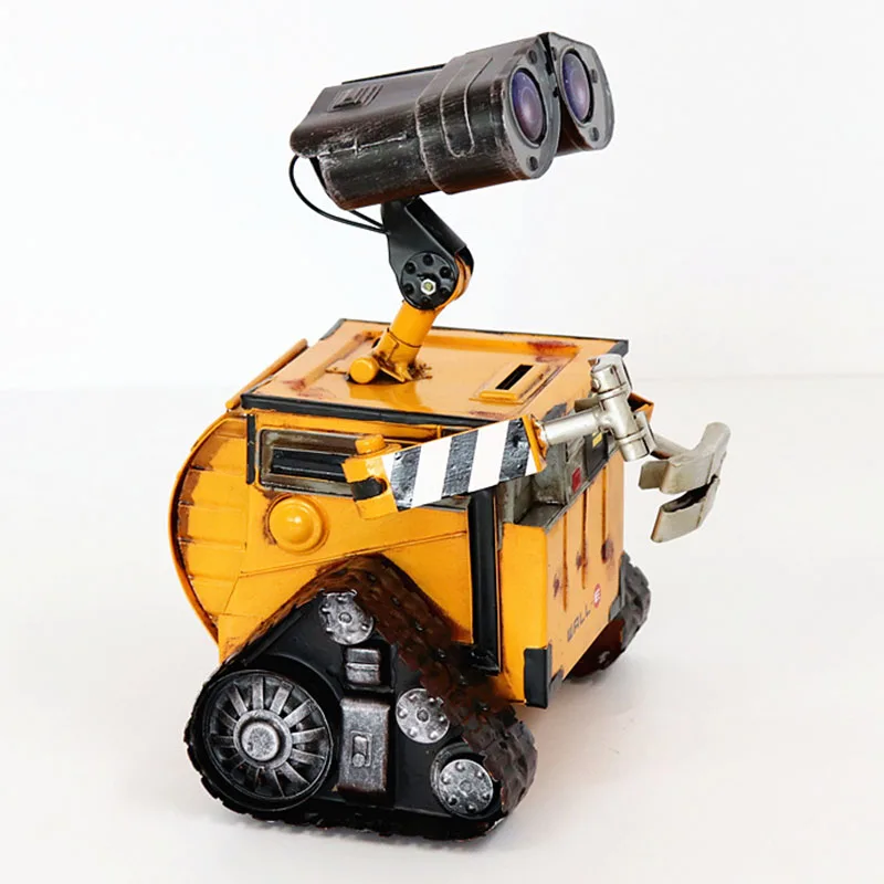 Экшн фигурка робота Wall E из фильма игрушки холоднокатаная сталь металлическая