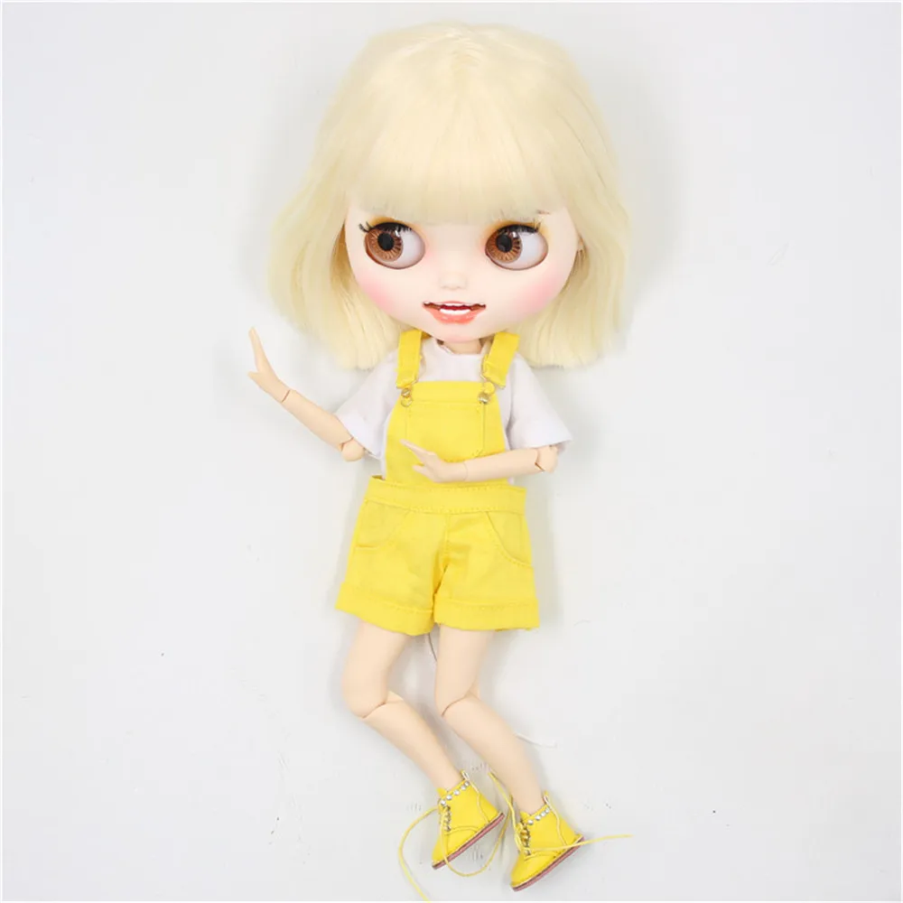 Кукла Blyth ICY DBS белые кожаные резные губы с открытым ртом матовые индивидуальные