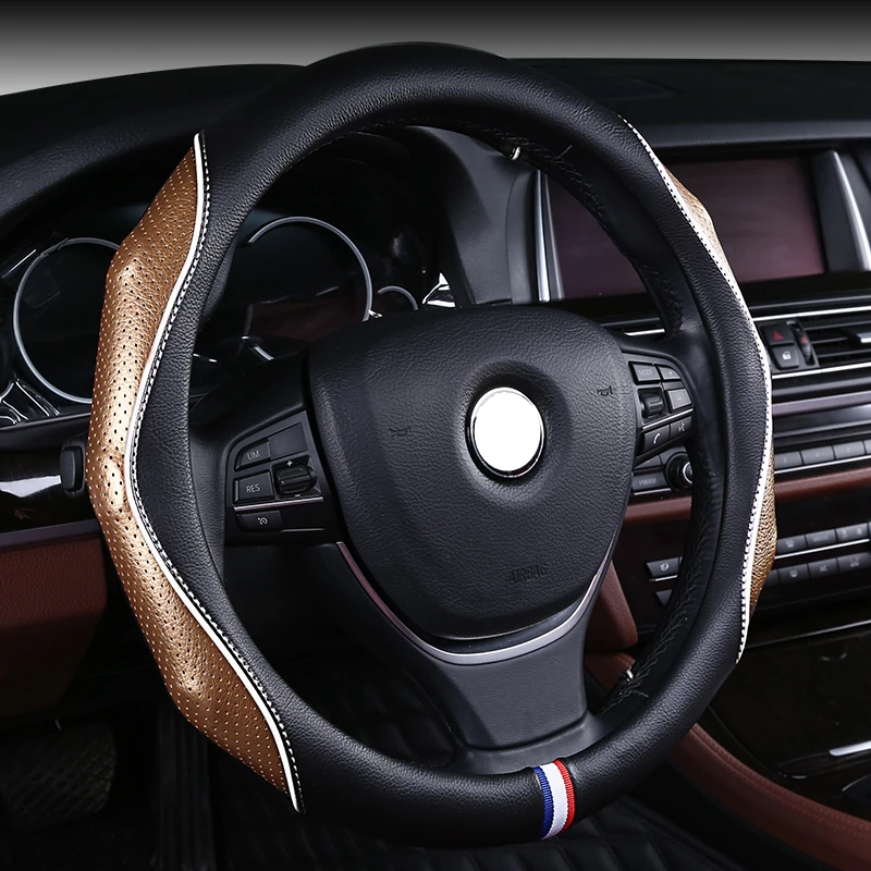 Racing Car Steering Wheel Cover Leather Auto Interior Accessory For Chevrolet Honda CR-V Toyota Camry Corolla Nissan Rogue
Racing Car Steering Wheel Cover Leather Auto Interior Accessory For Chevrolet Honda CR-V Toyota Camry Corolla Nissan Rogue