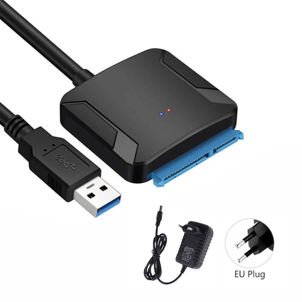 USB to SATA Adapter Cable Male to 2.5/3.5 Inch HDD/SSD Hard Drive Converter Cord USB 3.0 to SATA HDD Cable Adapter Dropship
USB to SATA Adapter Cable Male to 2.5/3.5 Inch HDD/SSD Hard Drive Converter Cord USB 3.0 to SATA HDD Cable Adapter Dropship