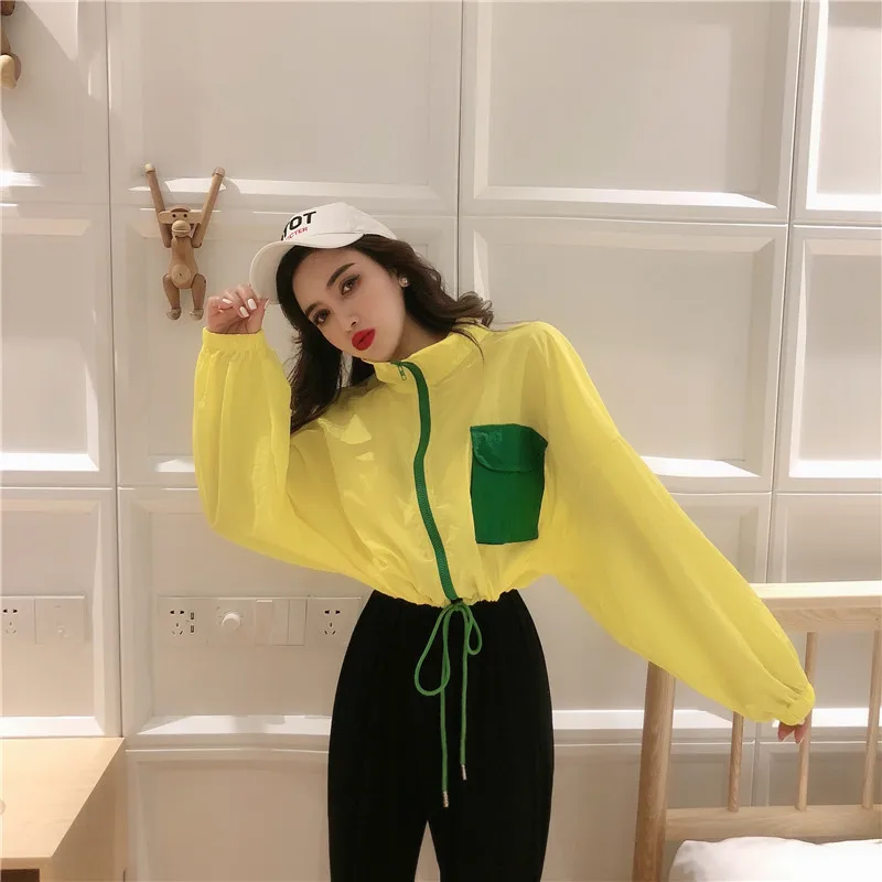 2021 Spring Fall Sun Protection New Fashion Korean Style Ladies Short Jacket Loose Long Sleeve Solid Color Women Outerwear Coat
2021 Spring Fall Sun Protection New Fashion Korean Style Ladies Short Jacket Loose Long Sleeve Solid Color Women Outerwear Coat